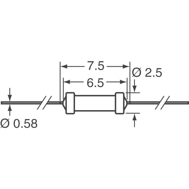 NFR25H0003309JR500 Vishay Beyschlag/Draloric/BC Components  Through Hole Resistors